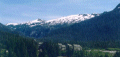 Mountains above ketchigan